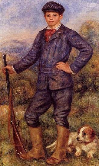 Portrait of Jean Renoir as a hunter, Pierre-Auguste Renoir